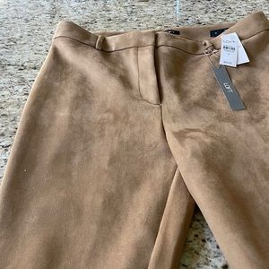 Brand new with tags Loft suede pants